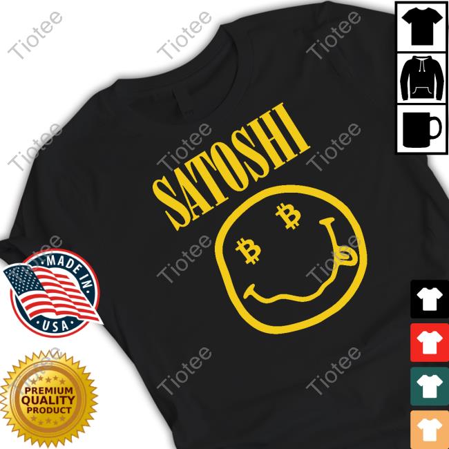 Max Keiser Satoshi Smiley Face Bitcoin Tank Top
