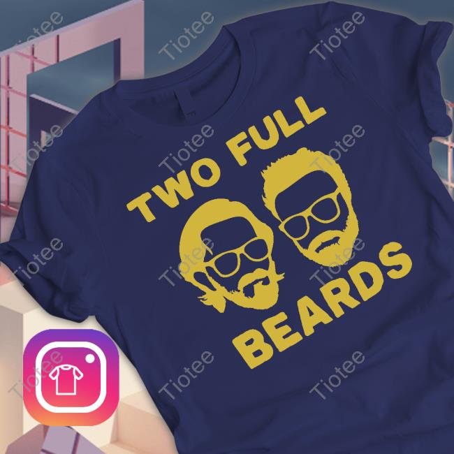 Hello Merch 2 Full Beards Black Tee Rob Benedict