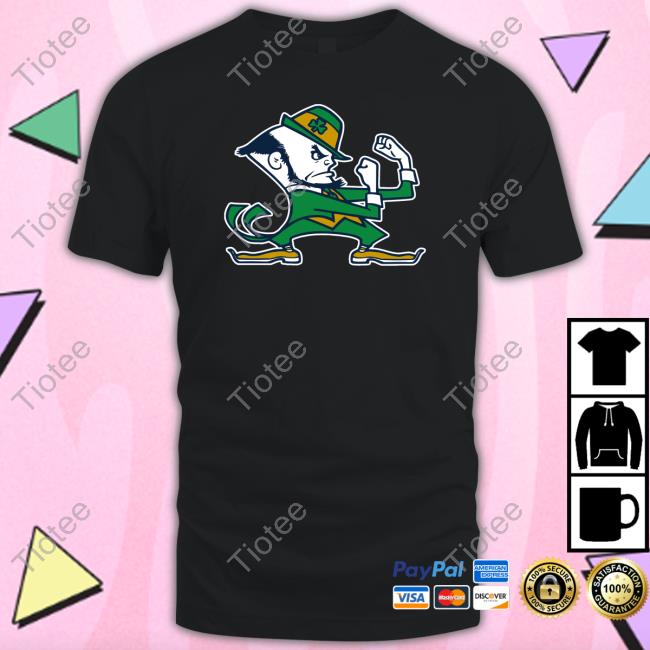 Notre Dame Leprechaun T Shirt Frank Fleming