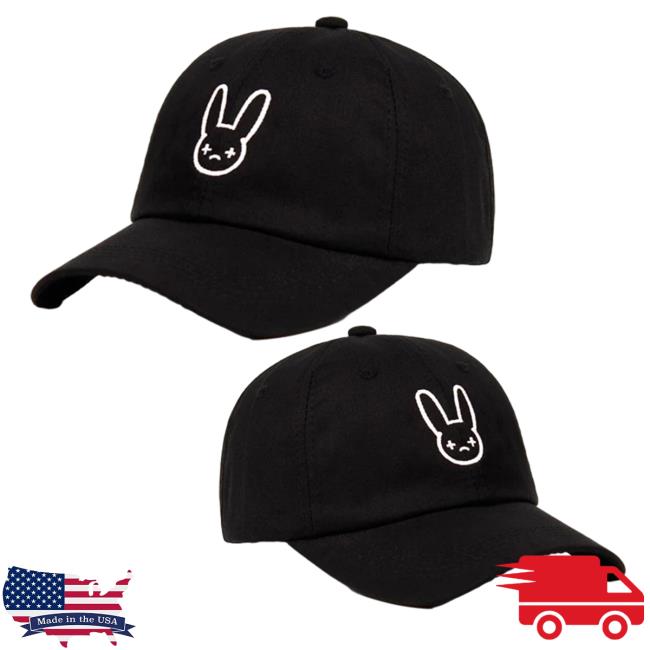 Official Bad Bunny Store Shop Merch Bad Bunny Rabbit Skull Beanie Pullover Cap