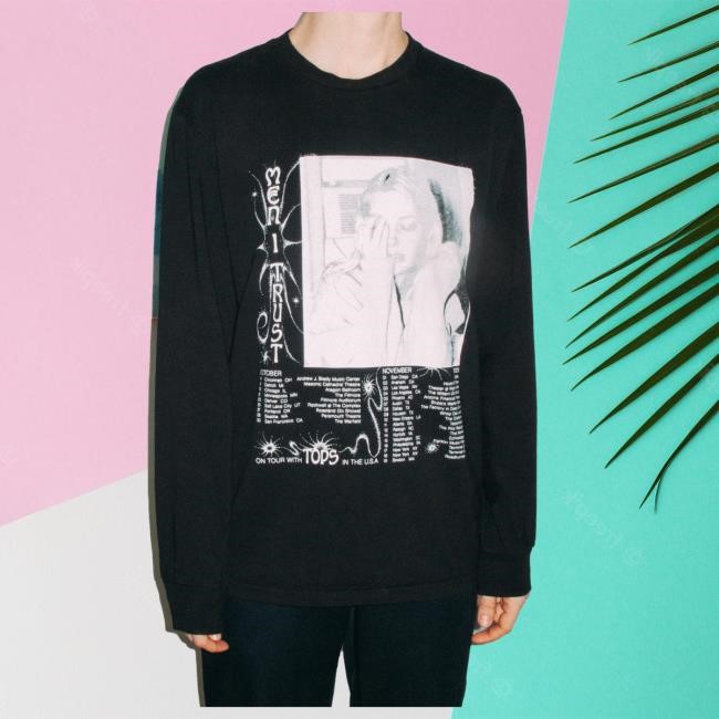 Official Menitrust Merch Shop L/S Tee USA Tour 2023