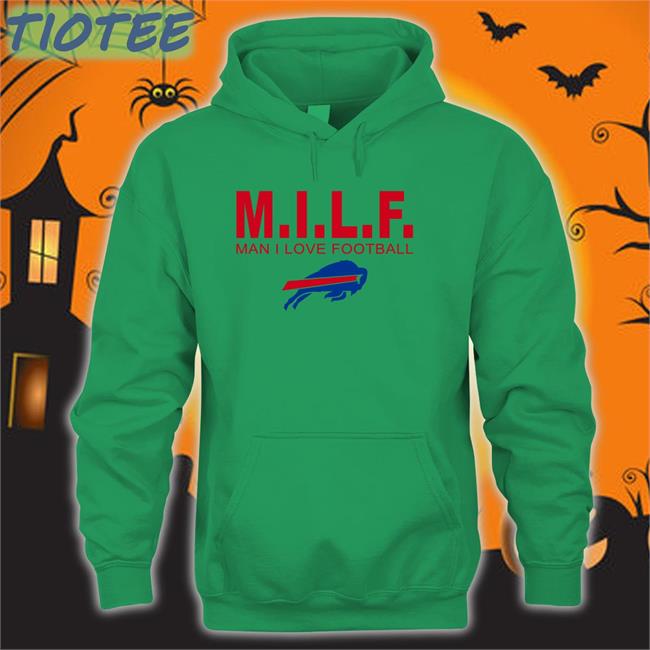C No Pants Herprettybones Milf Man I Love Footbal Shirt