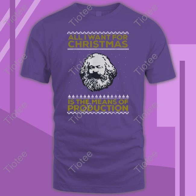 Melanin Mmaps All I Want For Christmas is the Means of Production Shirt Floyd Shivambu