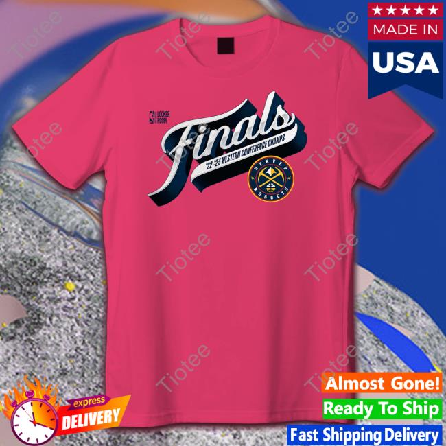 Denver Nuggets Fanatics Branded 2023 Western Conference Champions Locker Room Authentic Shirts