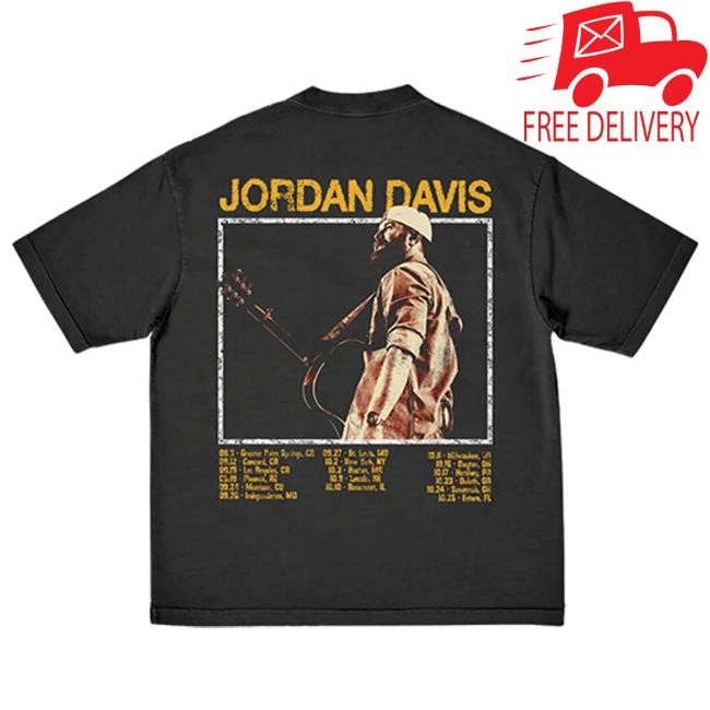 Ain’t Enough Road U.S. Tour Photo Tee From Jordan Davis Store Jordan Davis Official Ain’t Enough Road U.S. Tour Photo Tee Archive