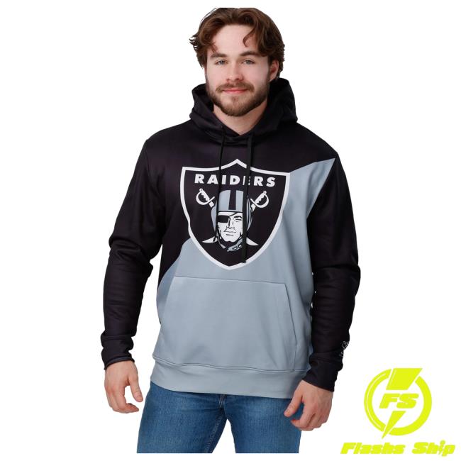 Official Foco Merch Store Shop Foco Las Vegas Raiders Bold Logo Attractive Hoodie Foco Apparel Clothing