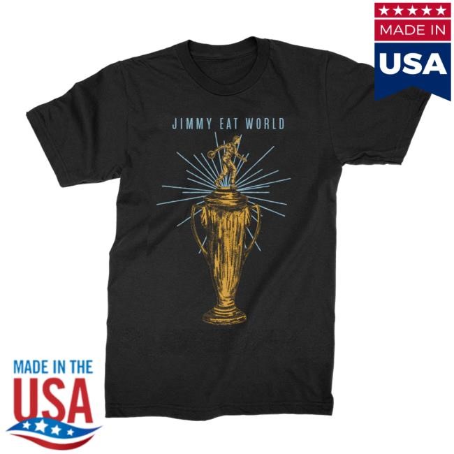 Official Jimmy Eat World Apparel Store American Trophy New Tee (Black) – Jimmy Eat World