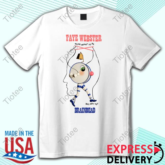 Kung Fu Brain Dead X Faye Webster Drummer Shirts - Denim