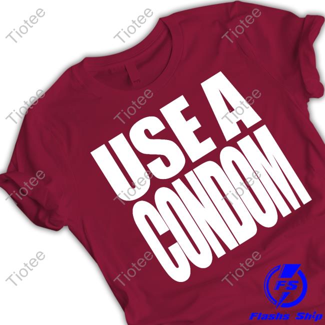 Rihanna Wearing Use A Condom T Shirt