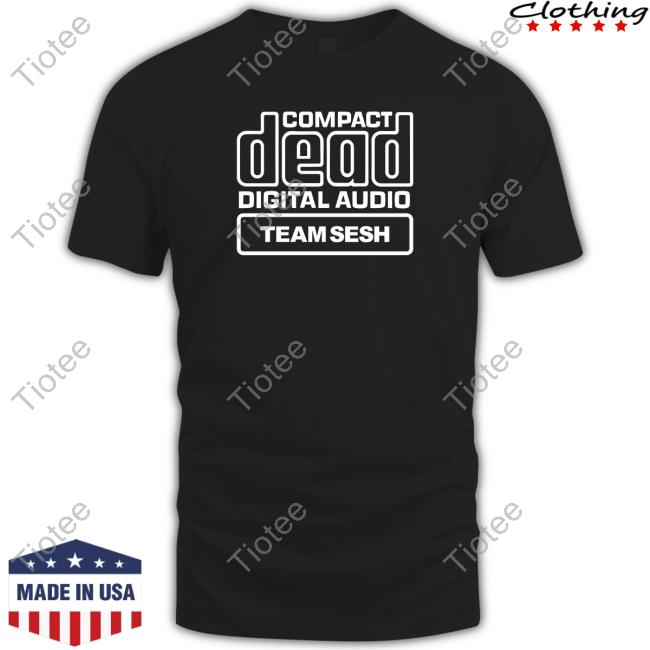 Compact Dead Digital Audio Team Sesh Tee Shirt