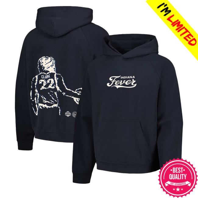 Official Caitlin Clark Indiana Fever round21 Unisex Draft Night Sweatshirts - Black