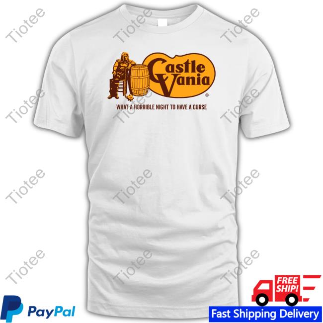 Castle Vania What A Horrible Night To Have A Curse T Shirt