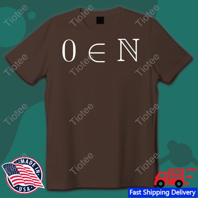 Zero Is A Natural Number Sweatshirt Anthony Bonato