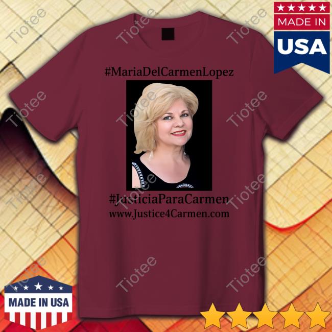 Maria Del Carmen Lopez Justicia Para Carmen Hoodie