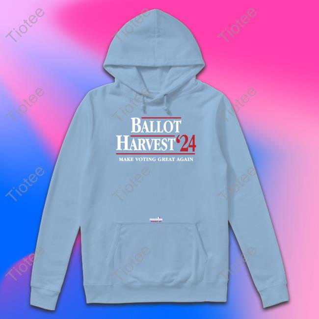 Official Freedom Speaks Up Merch Ballot Harvest '24 Make Voting Great Again Shirt #ThePersistence