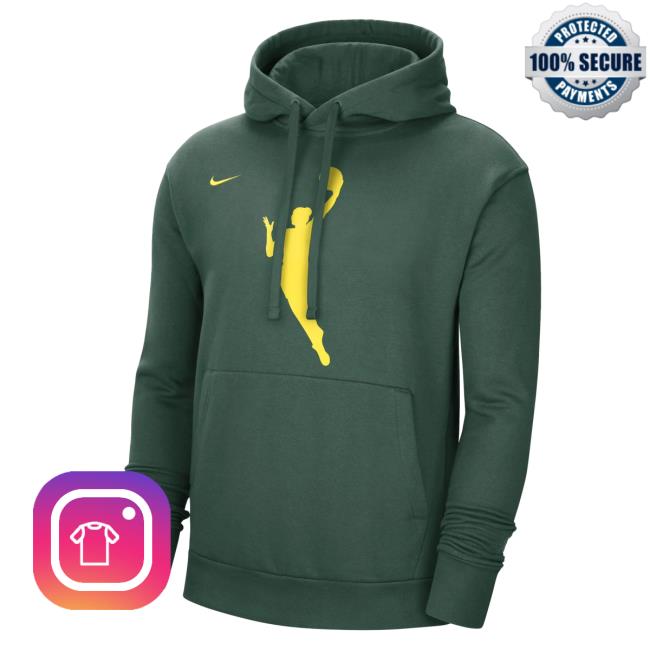 Official Seattle Storm Merch Store Seattle Storm League Logo Popover Sweatshirt
