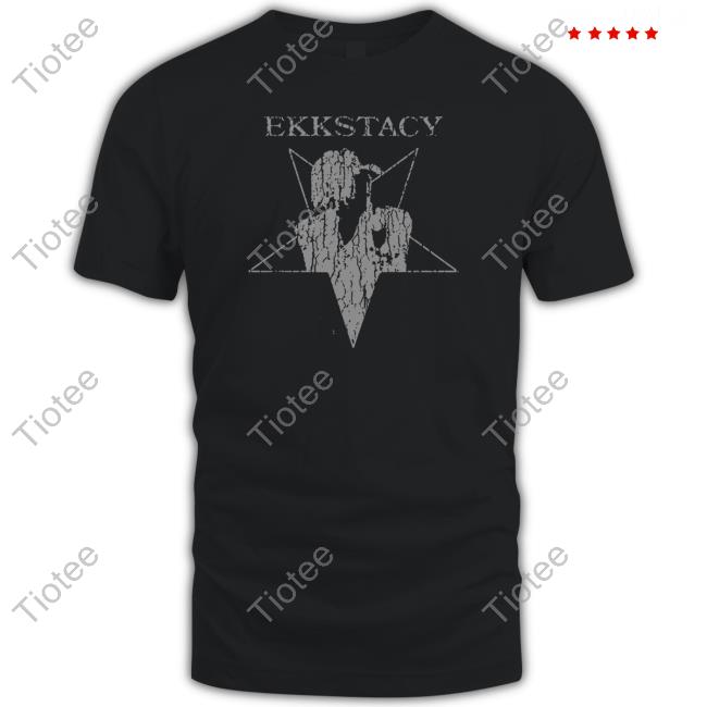 Official Ekkstacy Merch Pentagram Tee Shirt