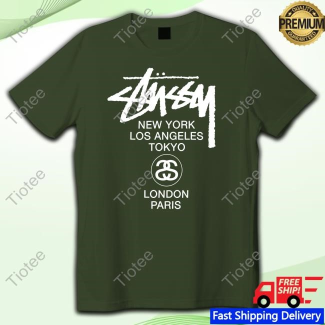 Stussy World Tour Shirt 2024