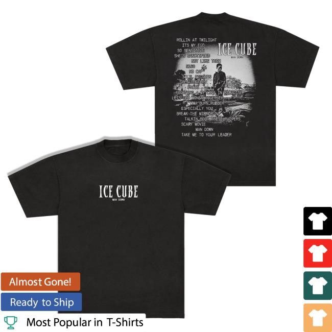 Ice Cube Man Down Shirt Ice Cube Man Down New Shirt