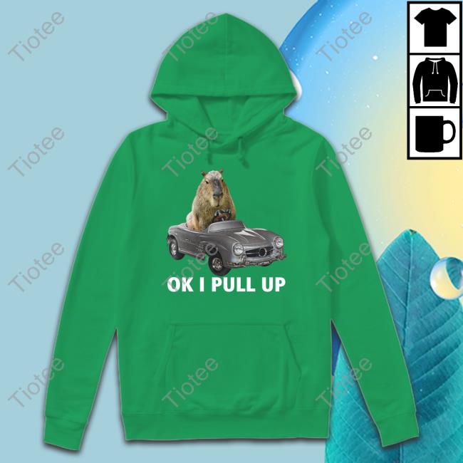 Capybaraman Merch Capy Car Ok I Pull Up Shirts