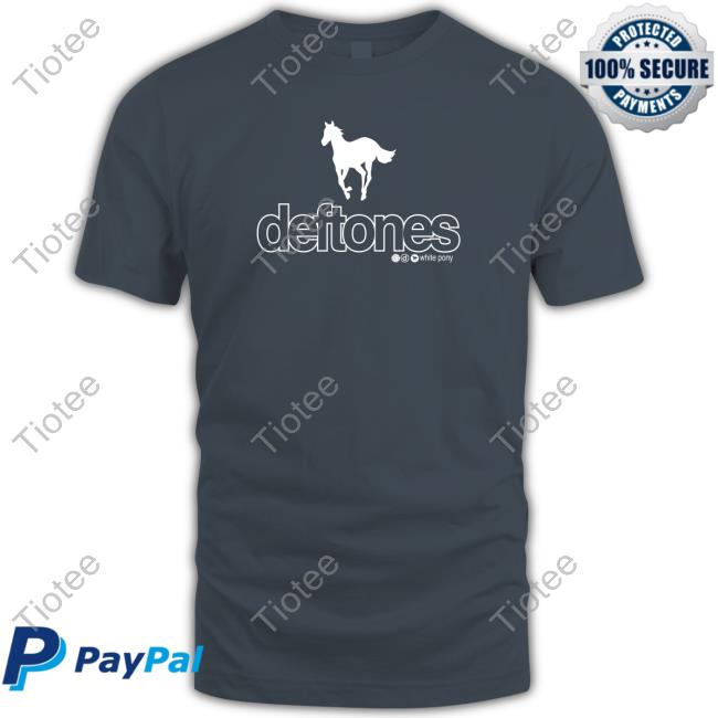 Official Tumblr Zegalba Deftones White Pony Logo Shirt