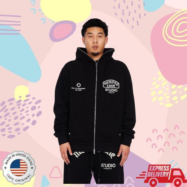 Memory Lane LA Studio Zip Hood