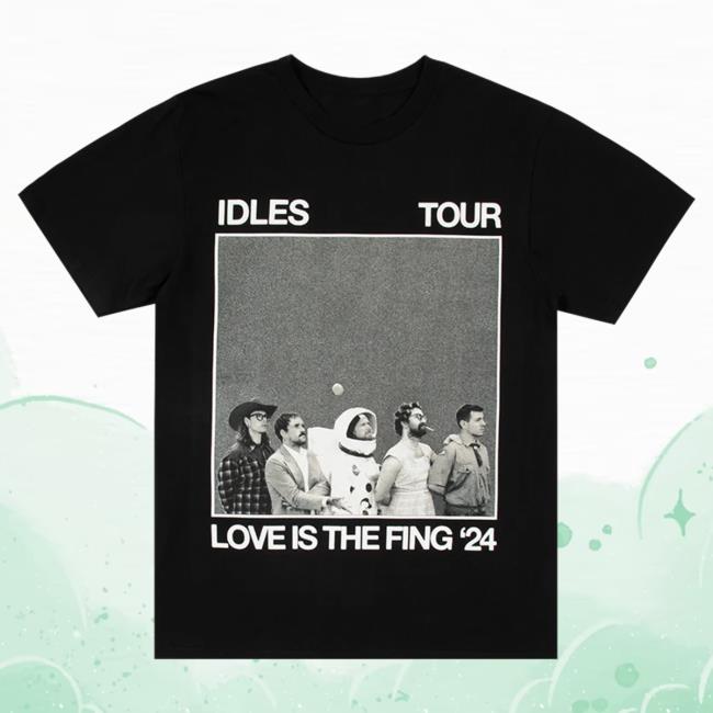 Official Idles Merch Store Shop Idles Band Tour Dateback Attractive Shirt