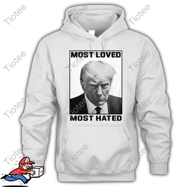 Donald Trump Most Loved Most Hated Mugshot Crewneck Sweatshirt