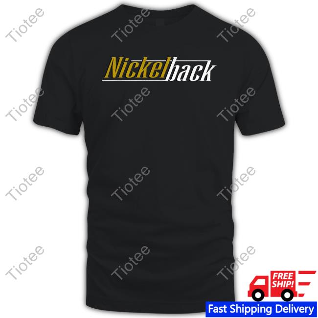 Nickelback Merch The State Logo Coal Shirt