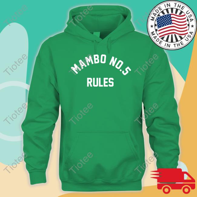 Eric D Mambo No 5 Rules T Shirt Methsyndicate Merch Mambo No 5 Rules Shirt