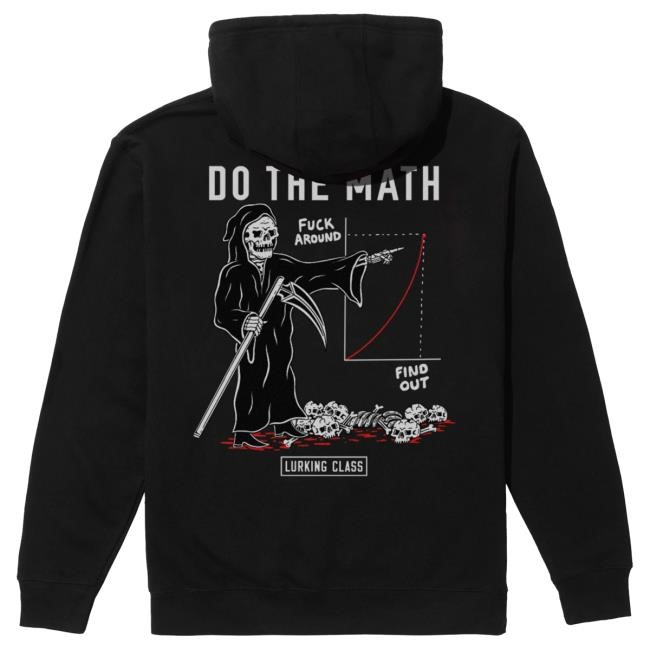Lurking Class Travel Layer Do The Math Zip Hoodie