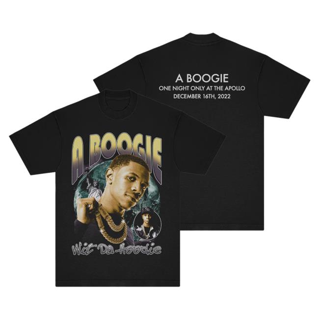 Official Atlantic Records Merch A Boogie Wit Da Hoodie Apollo Attractive Shirt