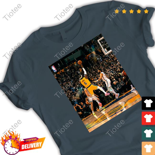 Nba Lebron James History Made With 38388 Points Shirt Scoringking