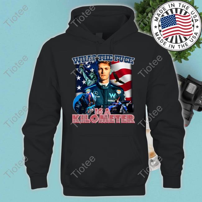 Official Logan Sargeant Williams What The Fuck Is A Kilometer Tee