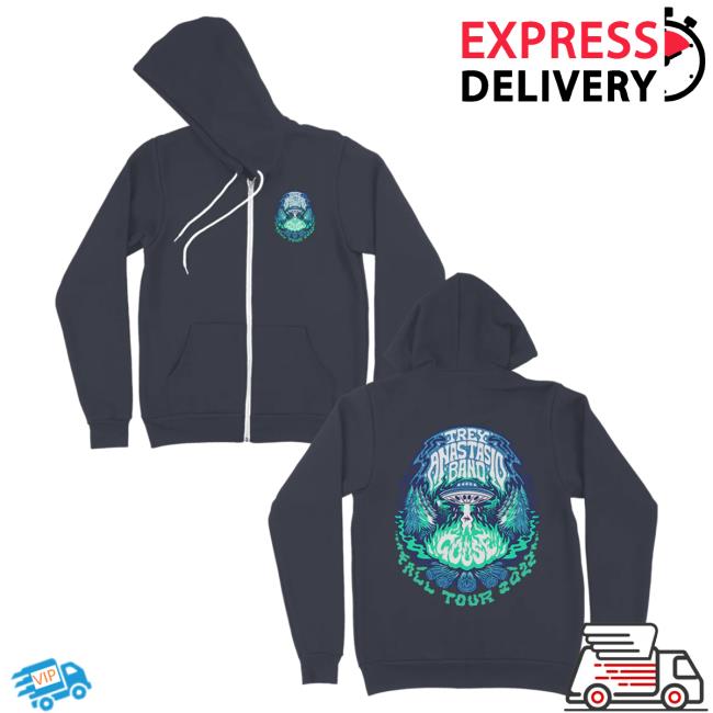 Official Goose The Band Merch Goosetheband UFO Camp Zip Crew