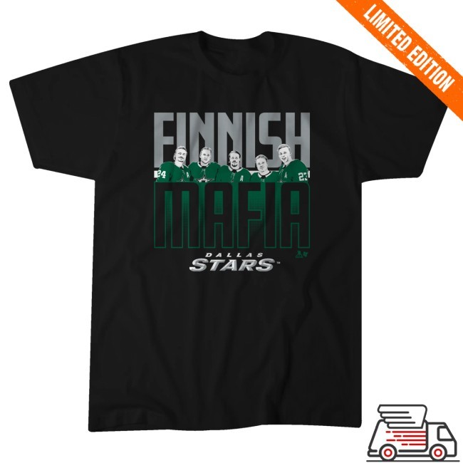 Dallas Stars Breaking T Finnish Mafia Shirt