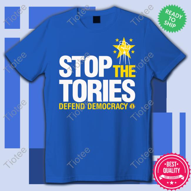 Steve Bray On Mastodon Stop The Tories Defend Democracy Hoodie