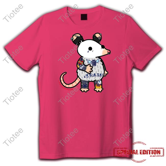 Possummood Store Tattoo Possum Unisex T Shirt Trash Daddy