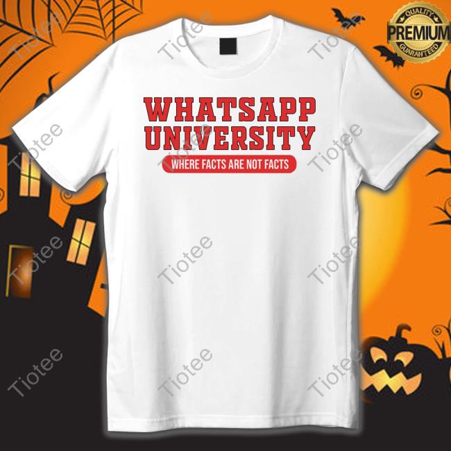 Thedeshbhakt Whatsapp University Where Facts Are Not Facts Hoodie
