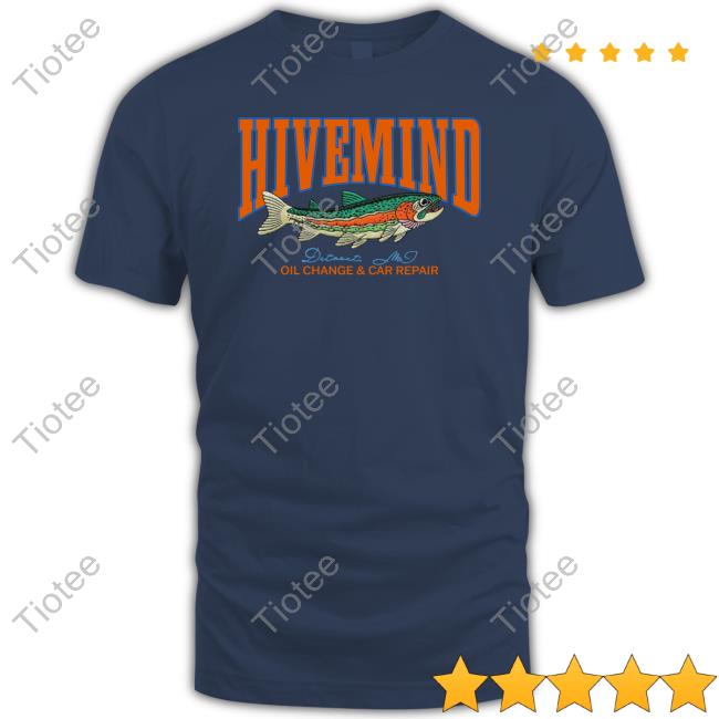 Hivemind Merch Hivemind French Terry Stitched Fish Shirts