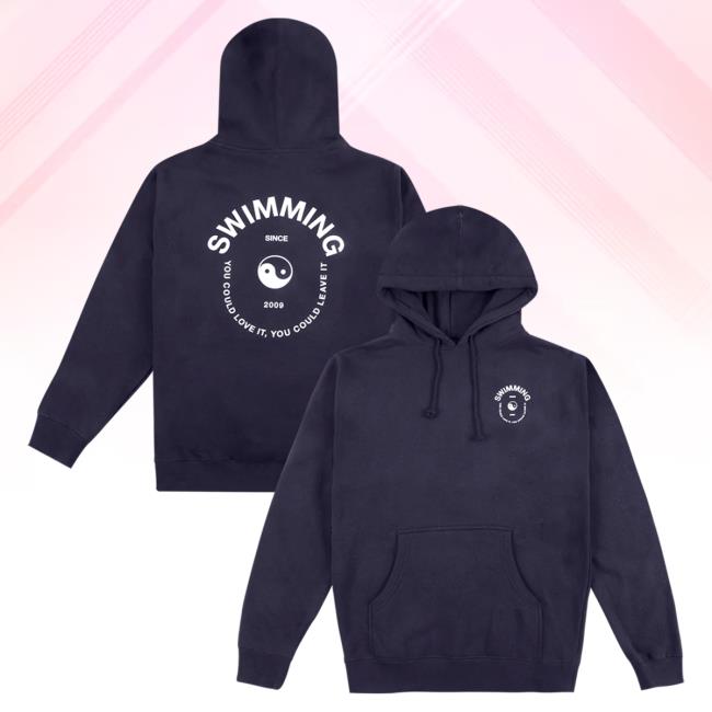Official Mac Miller Merch Store Mac Miller Swimming Yin Yang Pullover Sweatshirt Mac Miller Clothing Apparel Shop MacMiller