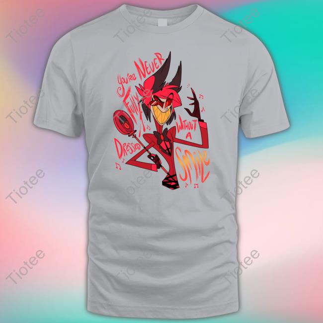 Shark Robot You're Never Fully Dressed Without A Smile T-Shirt