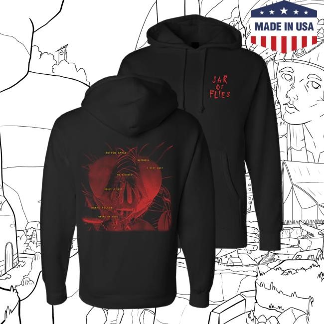 Jar Of Flies Tracklist Pullover Hoodie Alice In Chains