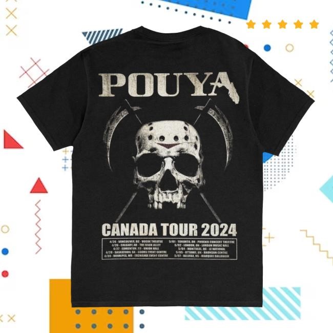 Grim Reaper Tour Hockey T Shirt Pouya