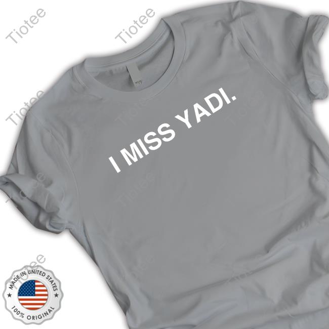 Obvious Shirts Shop St. Louis Baseball I Miss Yadi Shirts