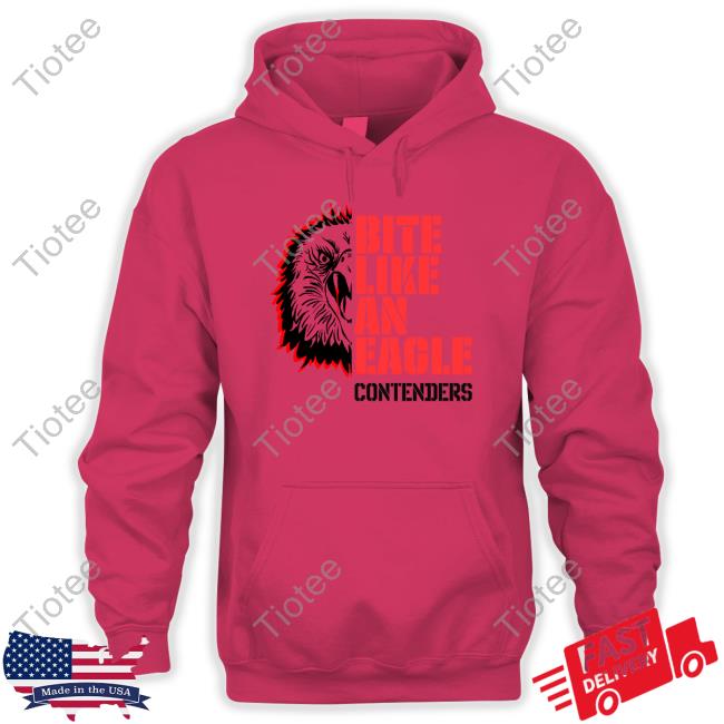 Contenders Merch Cobra Kai Bite Like An Eagle Contenders Hoodie