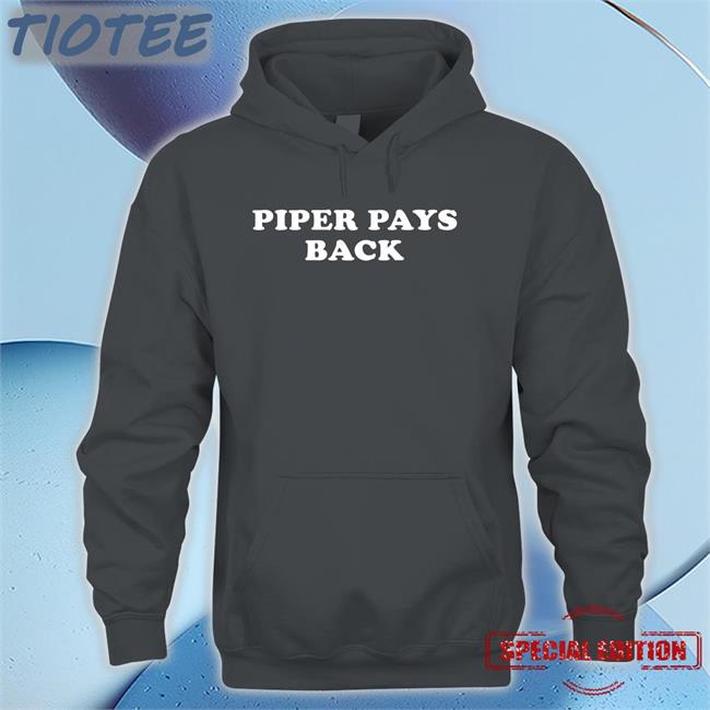Piper Pays Back Long Sleeve Tee Shirt Super 70S Sports Store
