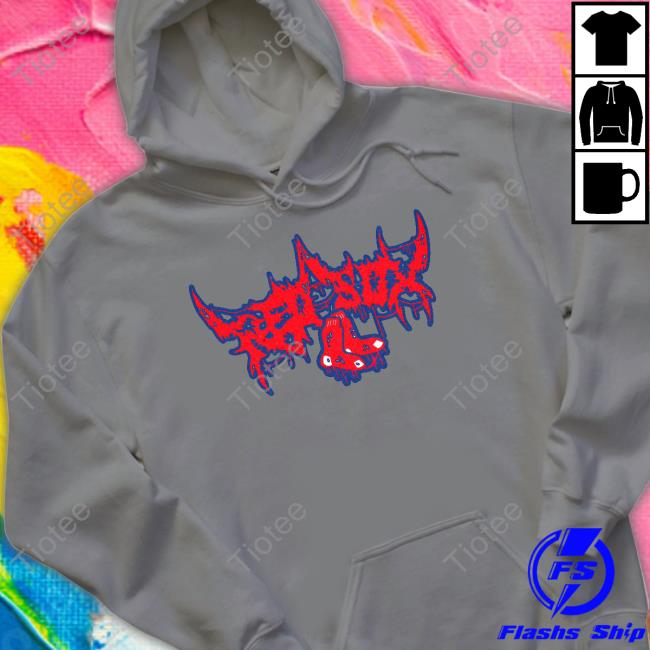 Thyartismemes2 Self-Identified Emo Death Metal Red Sox Logo Sweatshirt