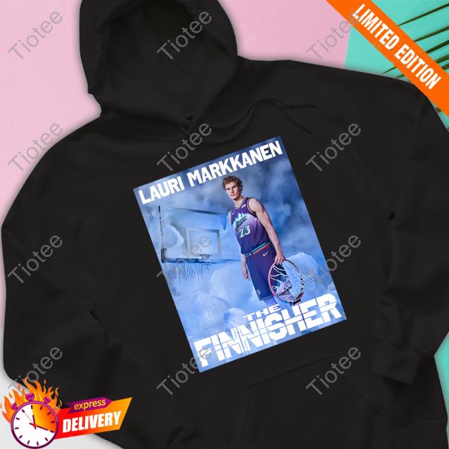 Utah Jazz Lauri Markkanen The Finnisher Tees Takenote