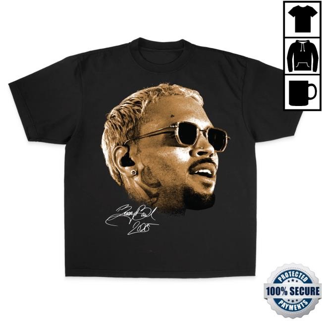 Breezy Bowl XX Big Head S/S New Shirt Official Chris Brown Merch Store